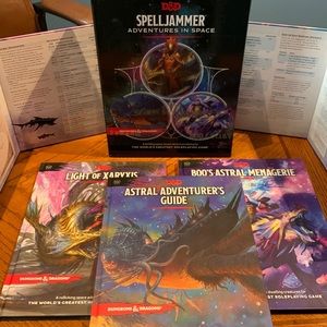 D&D 5e: Spelljammer - Adventures in Space (3-Book Set)